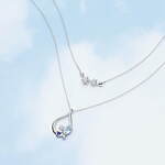 カナル 4℃23年夏ジュエリー、“青空や波”モチーフのブルートパーズネックレス＆ピアス｜写真12