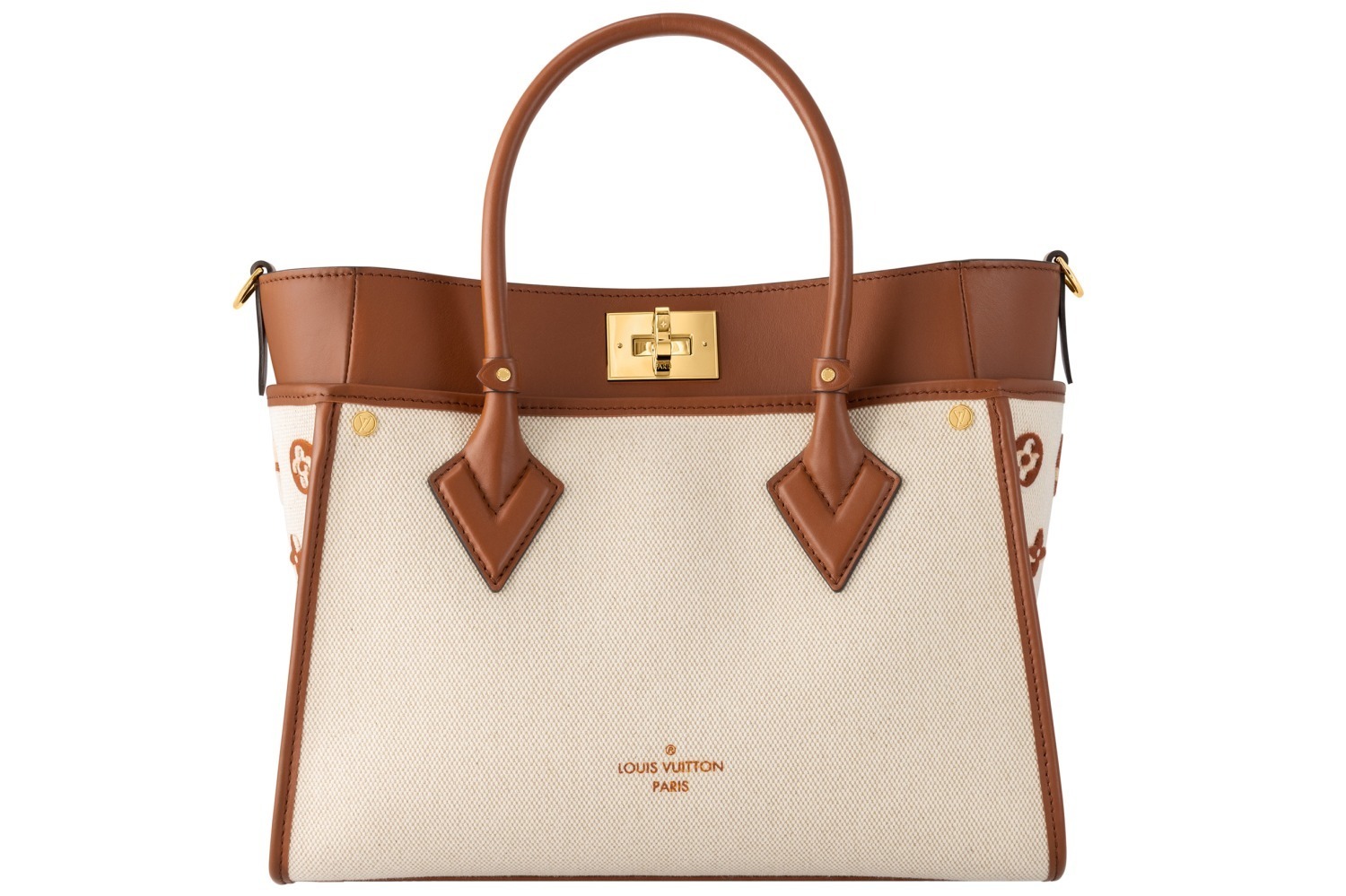 ルイ・ヴィトン新作“キャンバス×レザー”バッグ、華やかモノグラム・パターン刺繍をサイドに