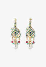 アナ スイ“マハラジャ”着想の新作アクセサリー、象＆クジャクが彩るネックレスやピアス｜写真5