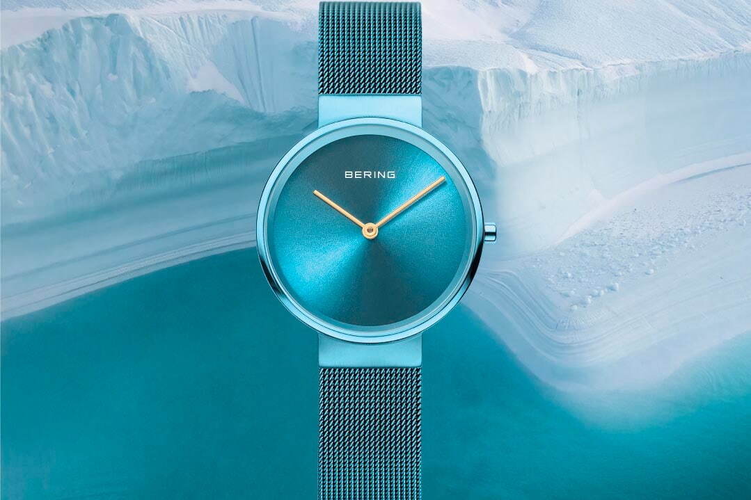ベーリングの新作腕時計「アークティック ブルー」“北極の青”をテーマ