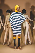 アンダーカバー 2024年リゾートウィメンズコレクション、袖を通す喜び｜写真23