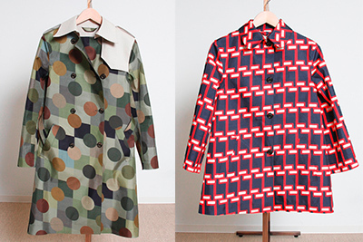 ハンコックから、雨の日もポップ＆スタイリッシュに過ごせるコートが登場