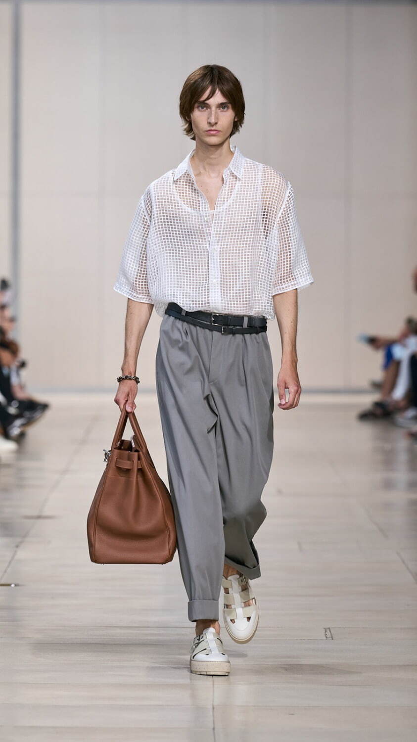エルメス(HERMÈS) 2024年春夏メンズコレクション - ファッション エルメス(HERMÈS) 2024年春夏メンズコレクション - ファッション