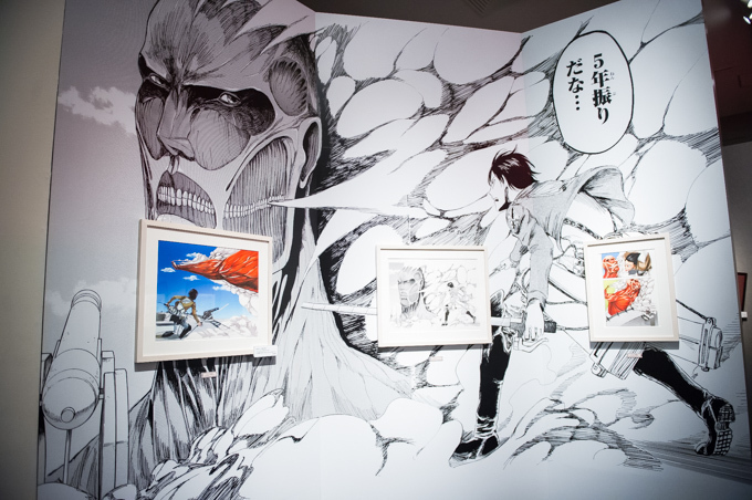 「進撃の巨人展 SELECT WALL SAPPORO」が札幌で開催 - 雪まつりに超大型巨人が襲来｜写真18