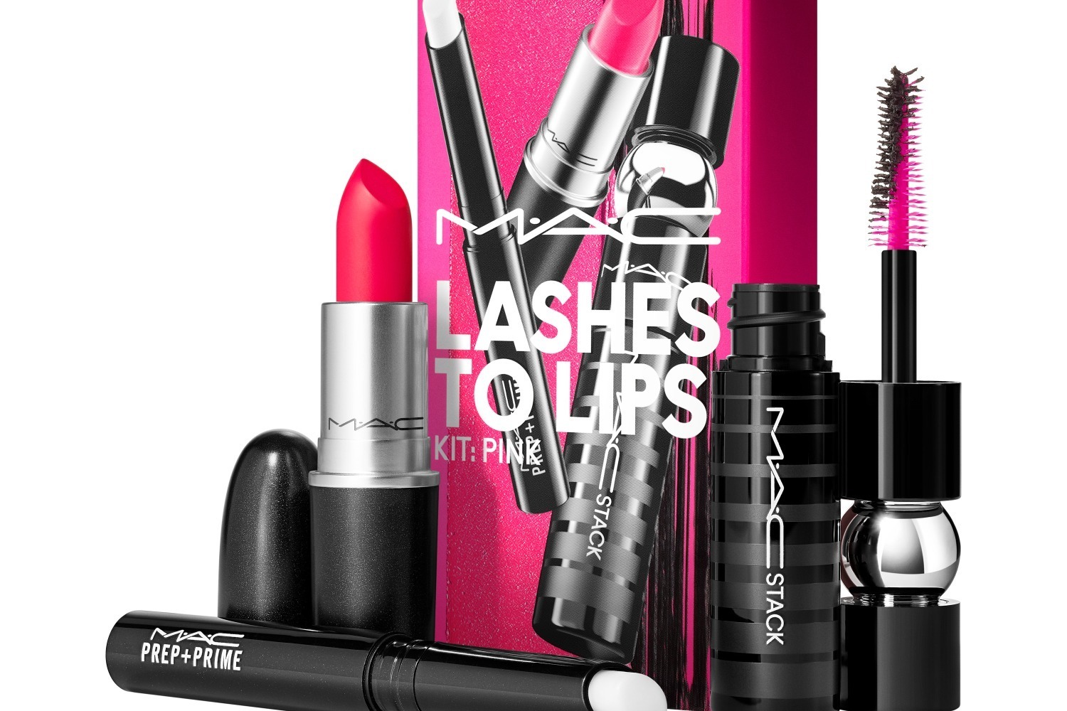 M·A·C23年秋コスメ「スーパースター キット」人気リップ＆マスカラなど3点の限定セット
