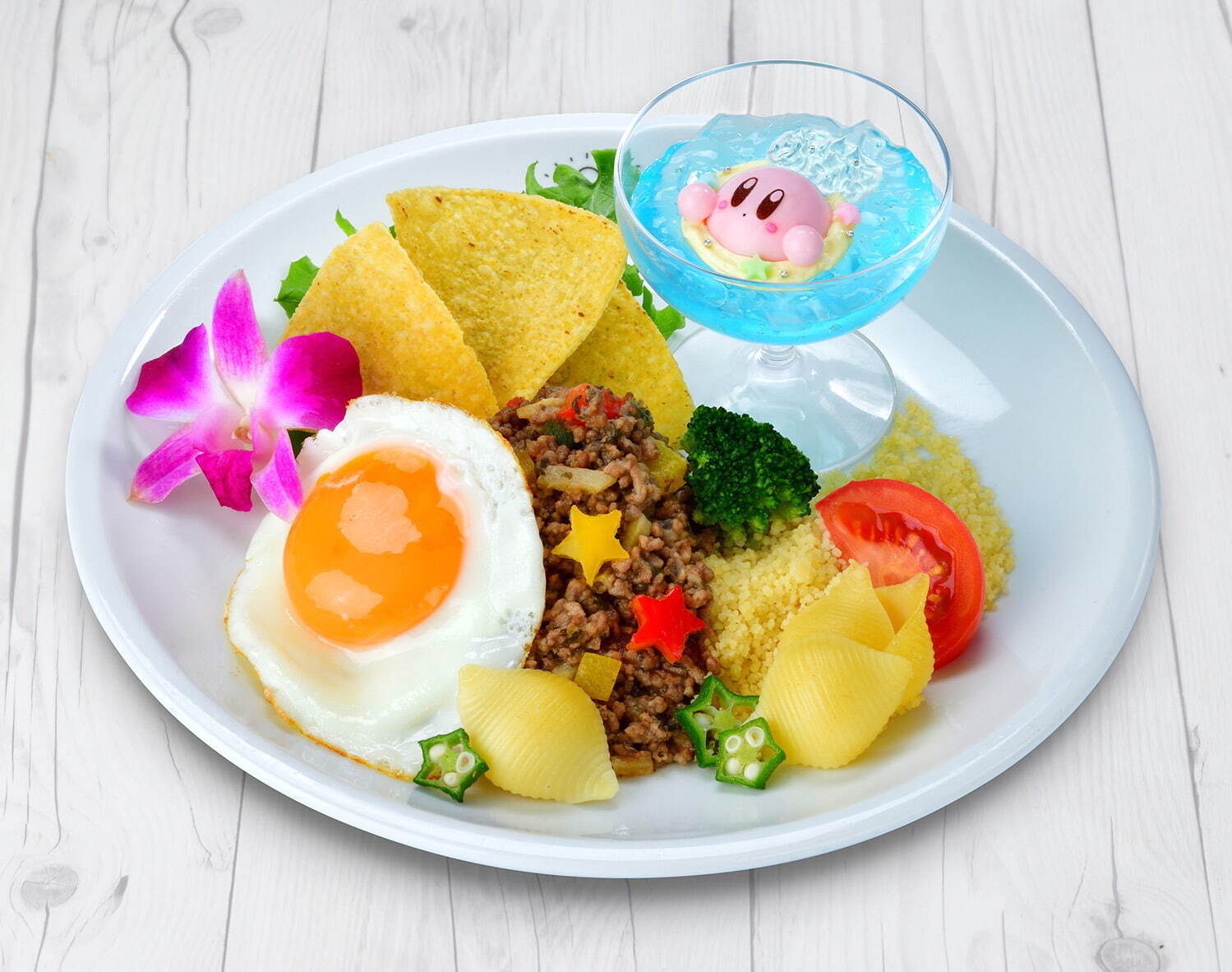 カービィカフェ「レモン」テーマの夏メニュー、ぷにぷに食感の“くるまほおばりケーキ”｜写真6