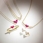 スタージュエリー七夕新作、“ダイヤモンドが浮かぶ”限定ネックレス＆ルビーカラーの腕時計など｜写真12