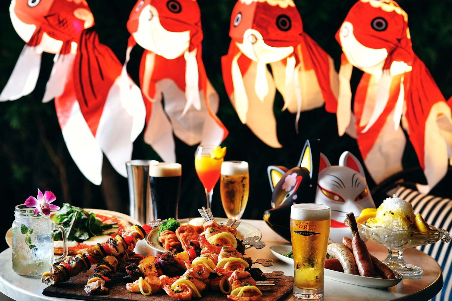 コーラ(飲料)｜ホテル雅叙園東京「和のあかり×ビアテラス」“夏祭り気分で楽しむ”ビールやカクテル飲み放題