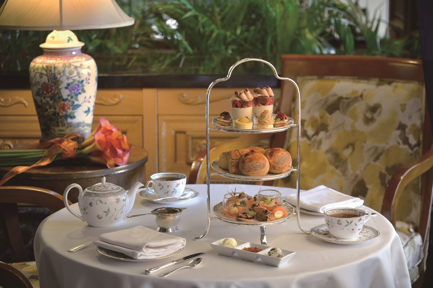 ホテル椿山荘東京「マロンアフタヌーンティー」モンブランやマロンパフェなど、“栗尽くし”スイーツ