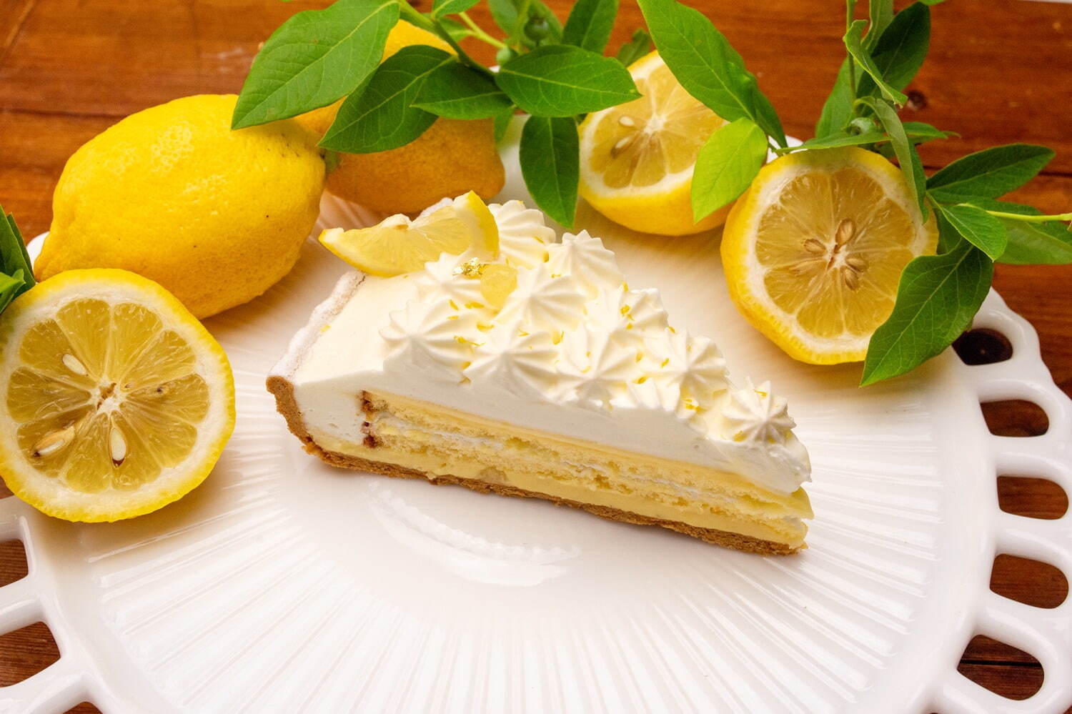 「レモンのショートケーキタルト」ピース 756円