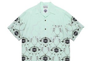 ワコマリア×ウルフズヘッド、スカルや蜘蛛モチーフ入りハワイアンシャツや“ヘビ”灰皿