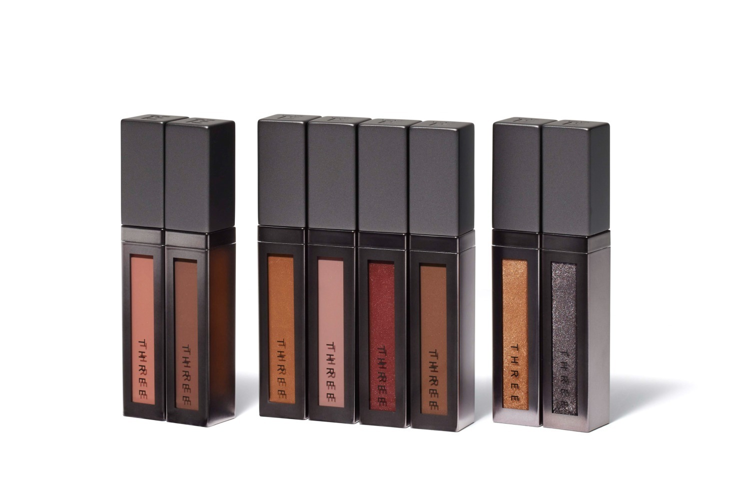 THREE23年秋コスメ、“まるで乳液！”多重パール輝くリキッドアイシャドウ＆カラーマスカラ