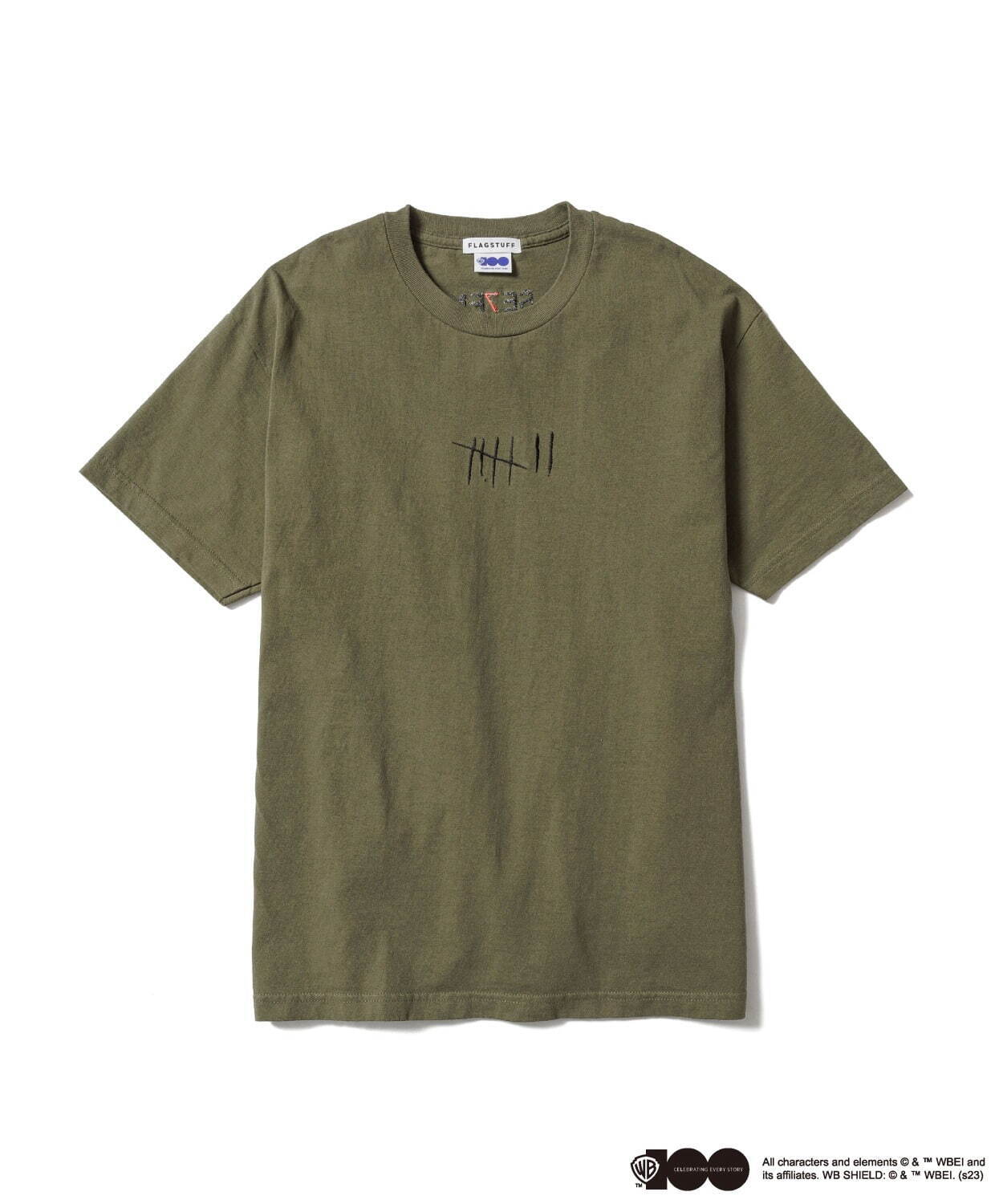 フラグスタフ×映画『セブン』“SE7EN”ロゴ入りTシャツ、ワーナー