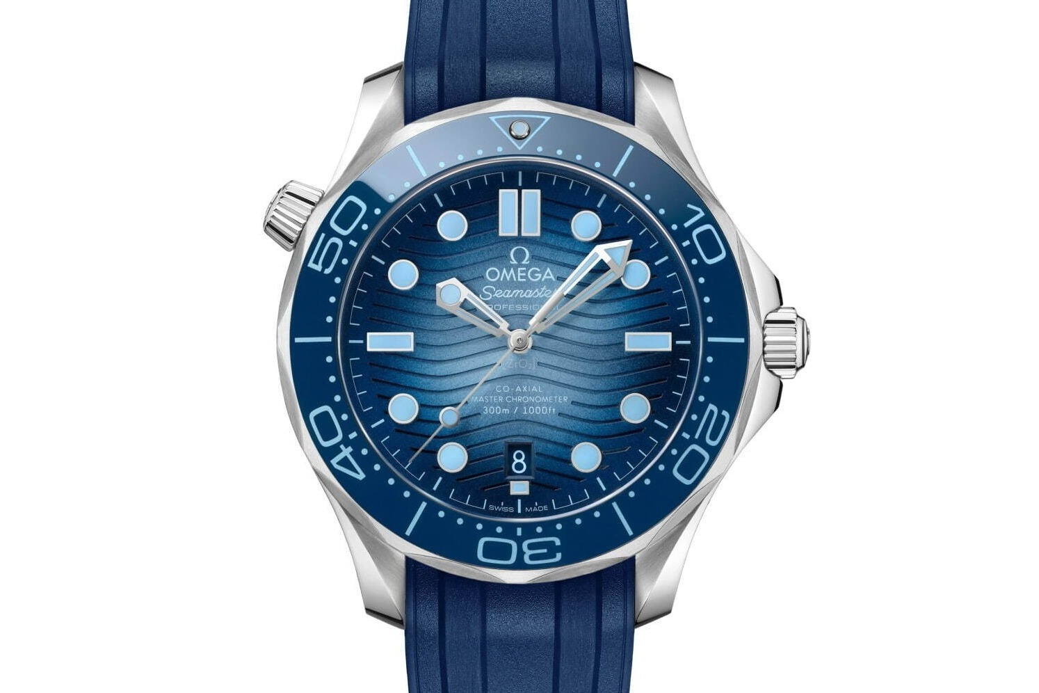 ダイバーズウォッチ｜オメガの腕時計「シーマスター」新色、“サマーブルー”ダイアルのアクアテラ＆ダイバー300M