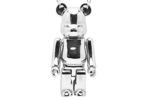 ジャムホームメイド「ベアブリック」シルバー925製の“立体”ネックレス＆顔モチーフのリングなど