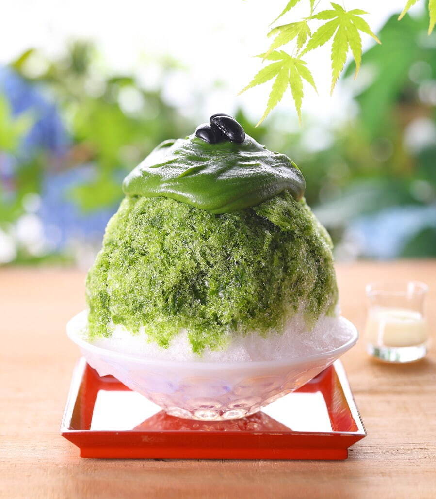 京都・伊藤久右衛門の夏限定”宇治茶×かき氷”、抹茶豆だいふく入りや2種の宇治茶蜜あいがけなど｜写真5