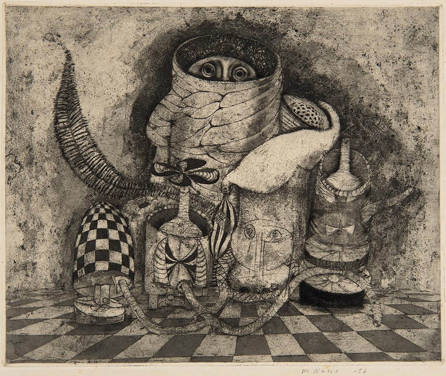 コレクション展「加納光於」神奈川県立近代美術館 葉山で - 版画