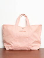 サロンアダムエロペ　エル・エル・ビーン　別注　グローサリー・トート　ローズピンク エル・エル・ビーン』×『サロン アダム エ ロペ』トートバッグ