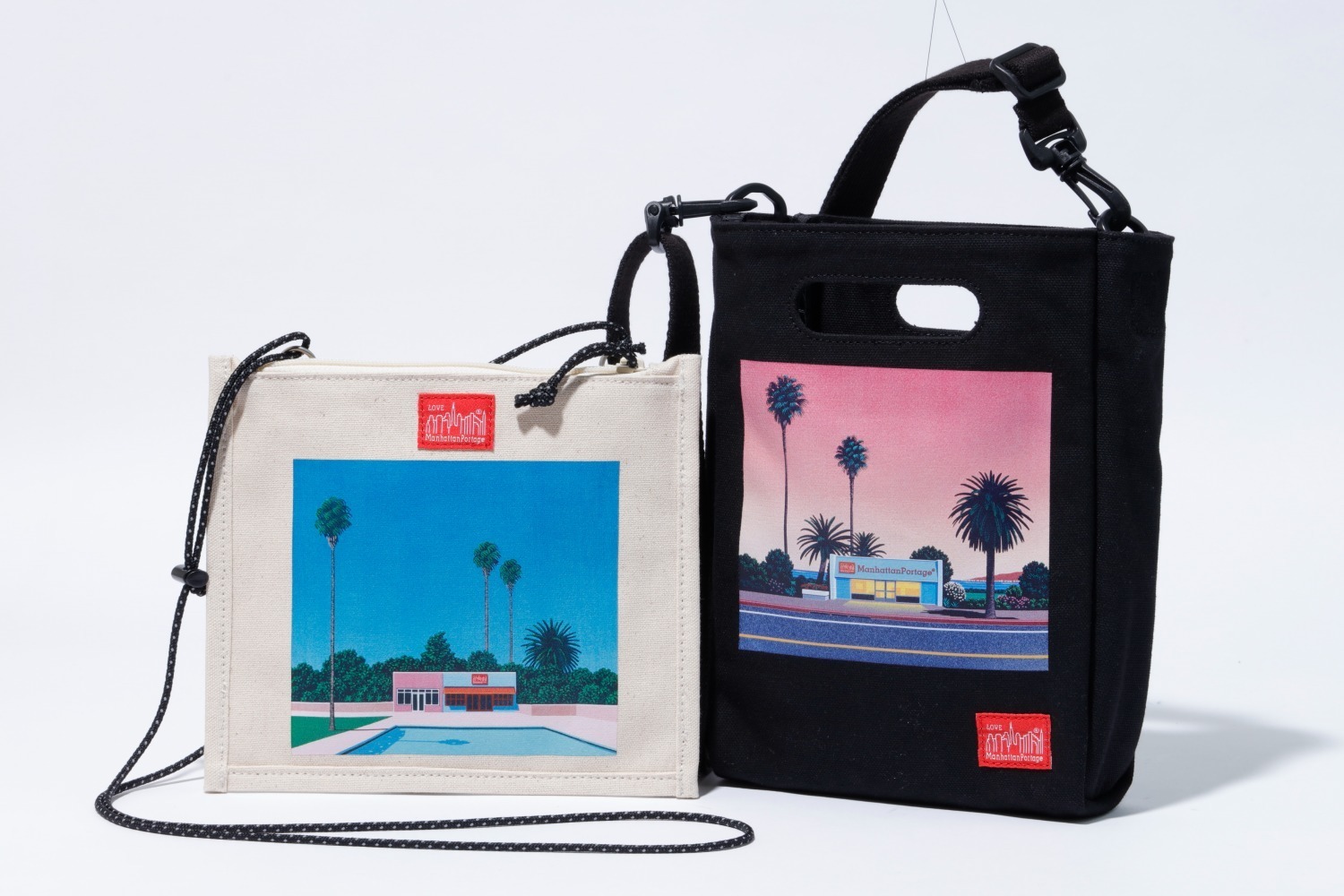 Manhattan Portage BEAMS コラボ ドット ショルダーバック