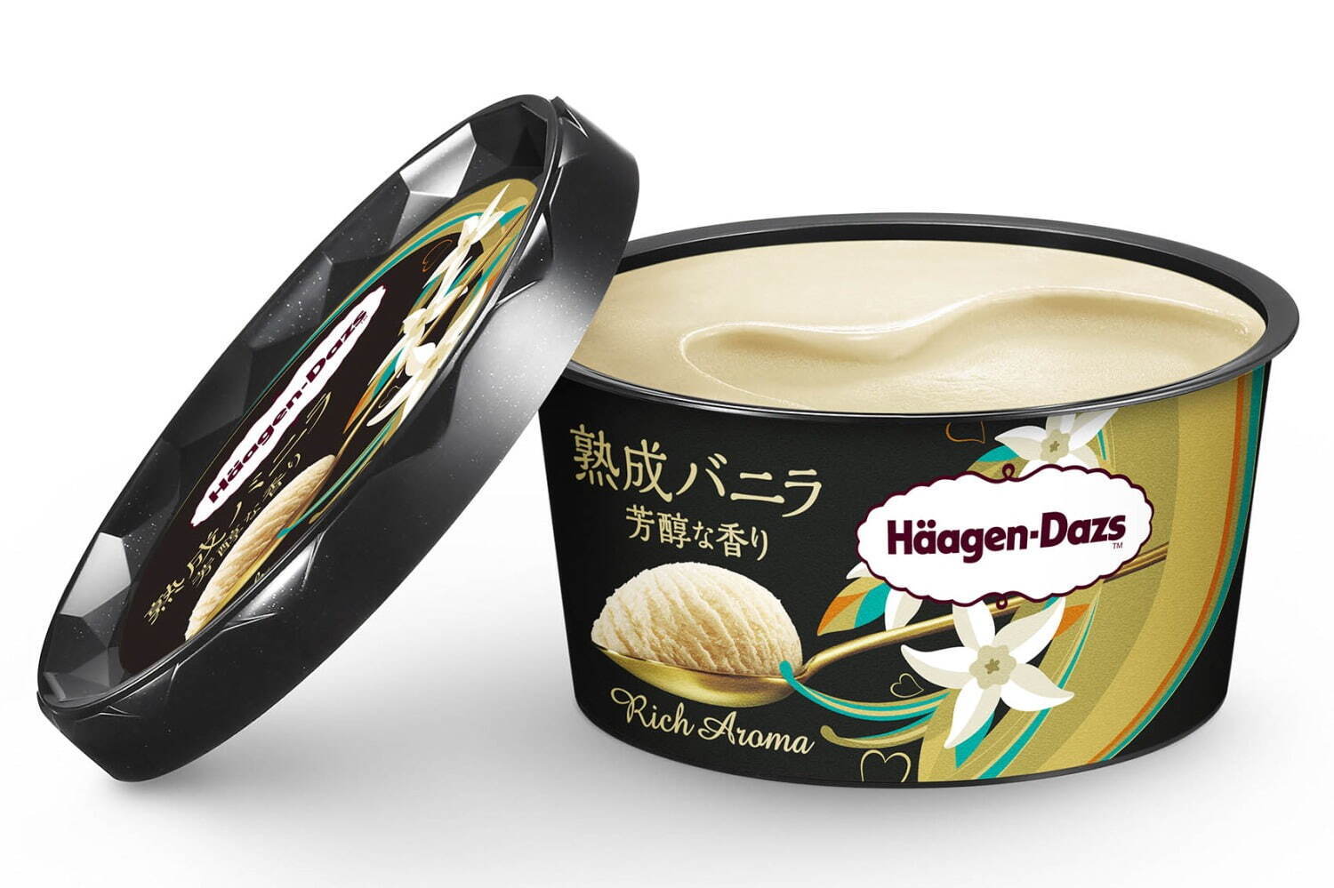 ハーゲンダッツ(Häagen-Dazs) 熟成バニラ 芳醇な香り｜写真2