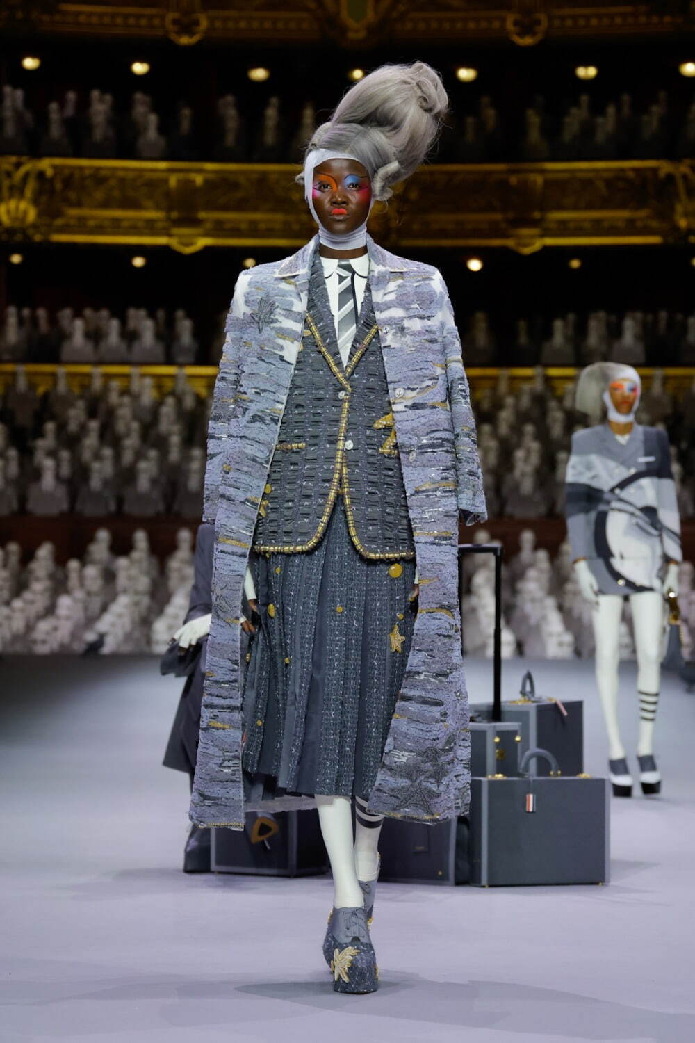 トム ブラウン オートクチュール(THOM BROWNE Haute Couture) 2024年春夏ウィメンズ&メンズコレクション  - 写真4