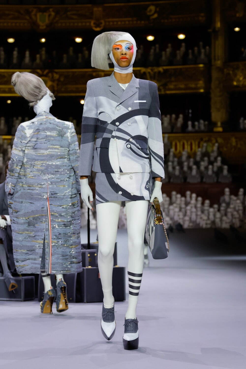 トム ブラウン オートクチュール(THOM BROWNE Haute Couture) 2024年春夏ウィメンズ&メンズコレクション  - 写真5