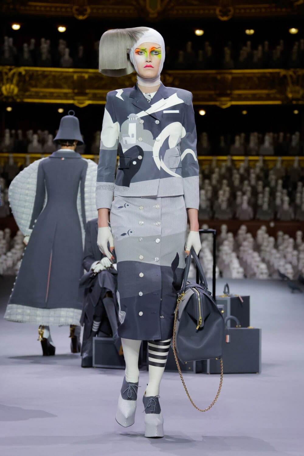 トム ブラウン オートクチュール(THOM BROWNE Haute Couture) 2024年春夏ウィメンズ&メンズコレクション  - 写真9