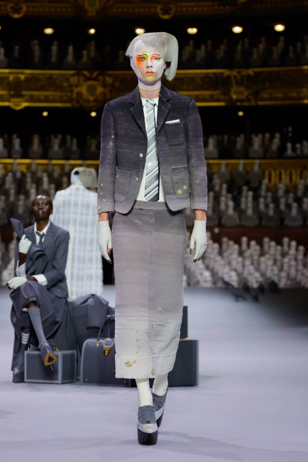 トム ブラウン オートクチュール(THOM BROWNE Haute Couture) 2024年春夏ウィメンズ&メンズコレクション  - 写真14