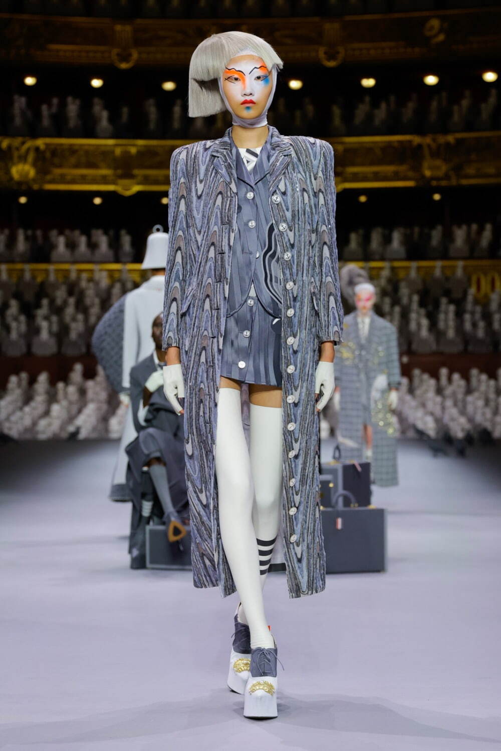 トム ブラウン オートクチュール(THOM BROWNE Haute Couture) 2024年春夏ウィメンズ&メンズコレクション  - 写真16