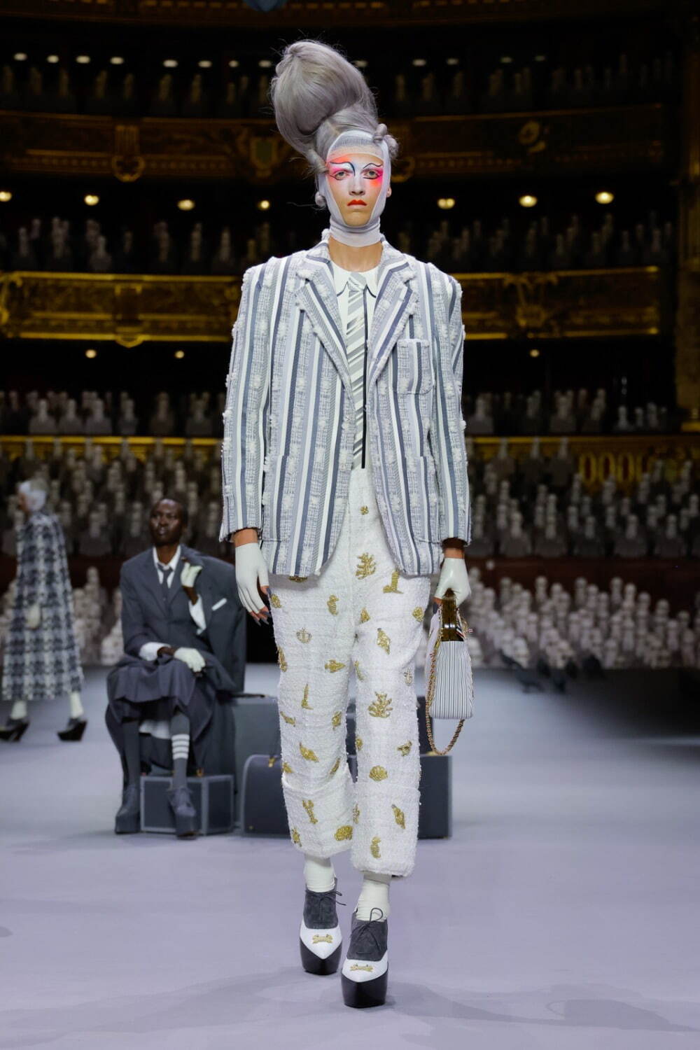 トム ブラウン オートクチュール(THOM BROWNE Haute Couture) 2024年春夏ウィメンズ&メンズコレクション  - 写真26