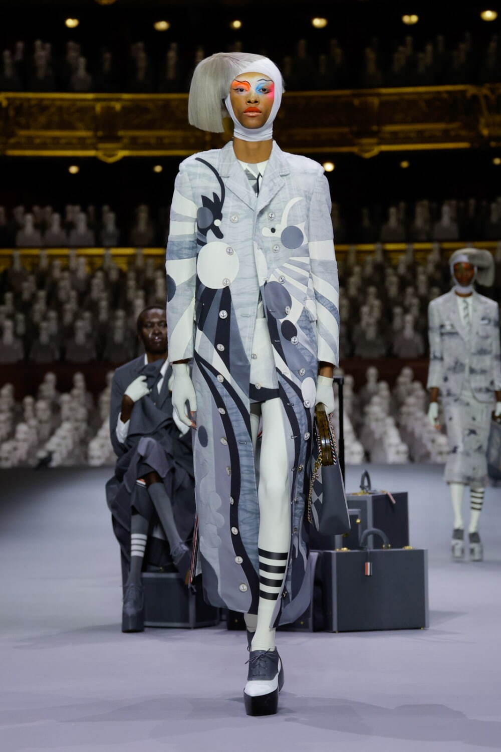 トム ブラウン オートクチュール(THOM BROWNE Haute Couture) 2024年春夏ウィメンズ&メンズコレクション  - 写真30