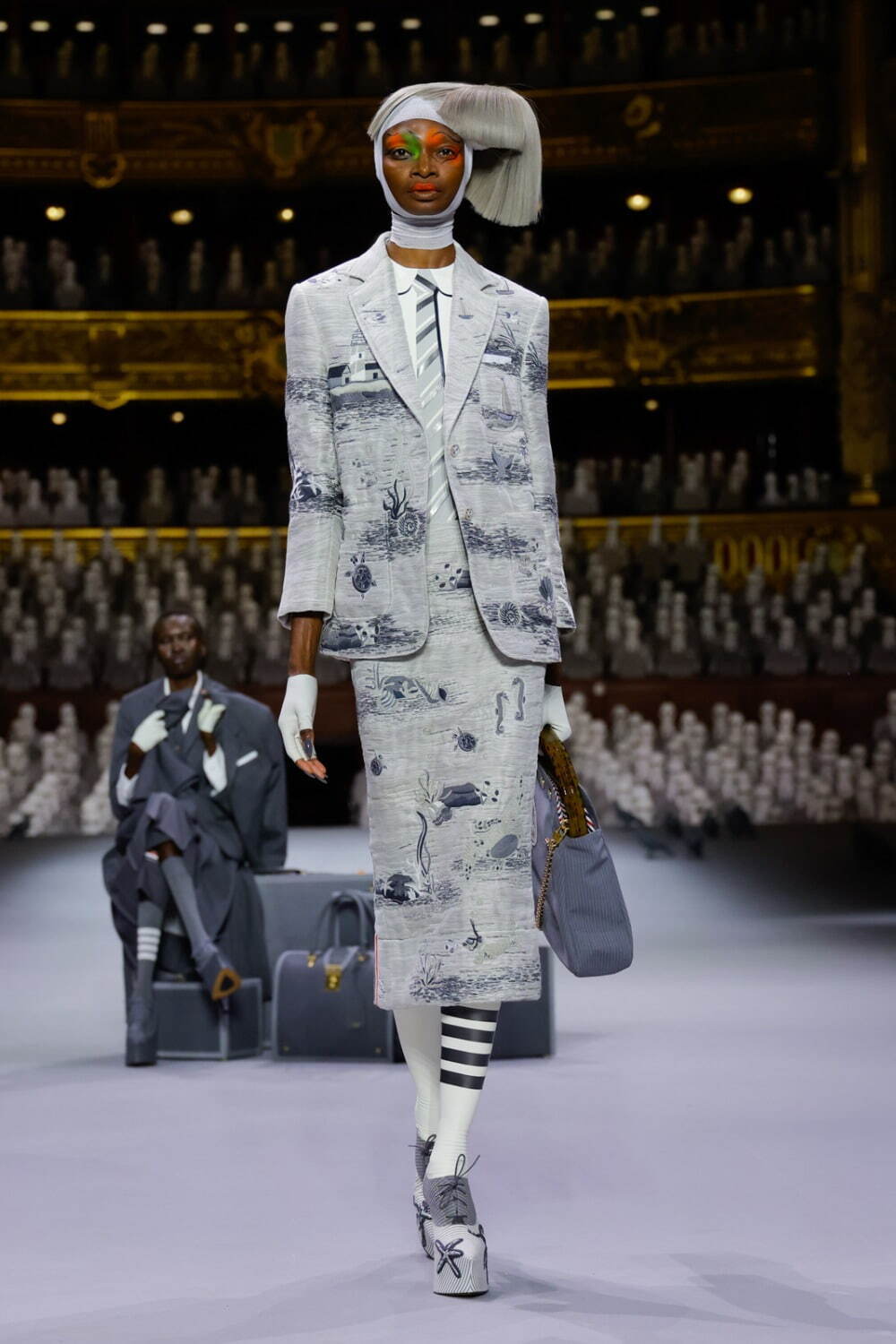 トム ブラウン オートクチュール(THOM BROWNE Haute Couture) 2024年春夏ウィメンズ&メンズコレクション  - 写真31