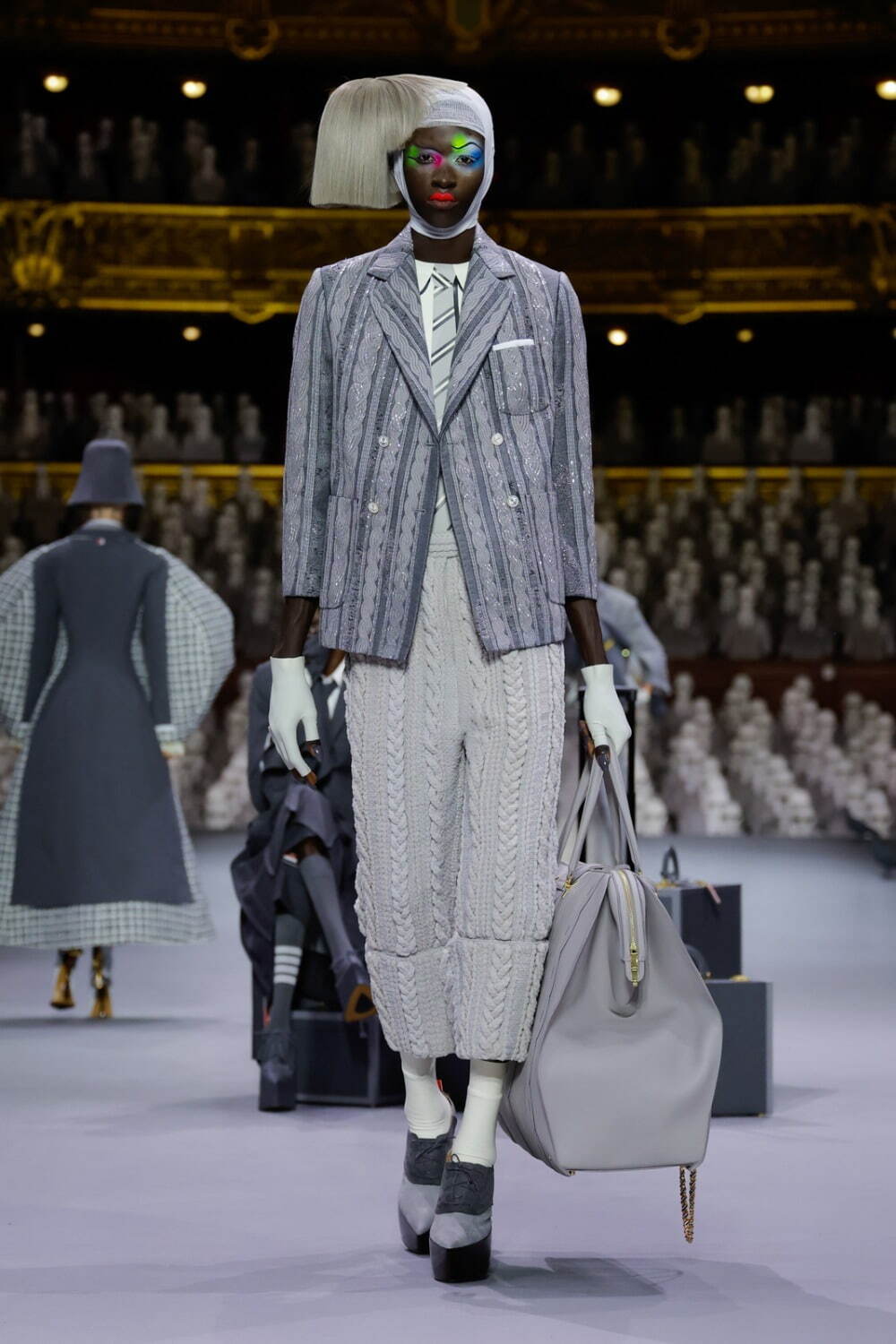 トム ブラウン オートクチュール(THOM BROWNE Haute Couture) 2024年春夏ウィメンズ&メンズコレクション  - 写真36