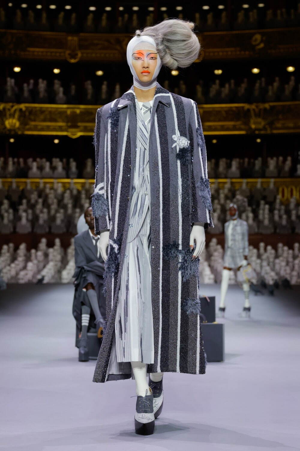 トム ブラウン オートクチュール(THOM BROWNE Haute Couture) 2024年春夏ウィメンズ&メンズコレクション  - 写真41