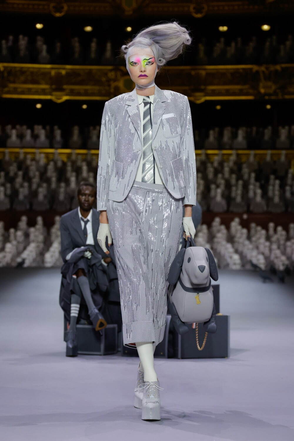 トム ブラウン オートクチュール(THOM BROWNE Haute Couture) 2024年春夏ウィメンズ&メンズコレクション  - 写真44