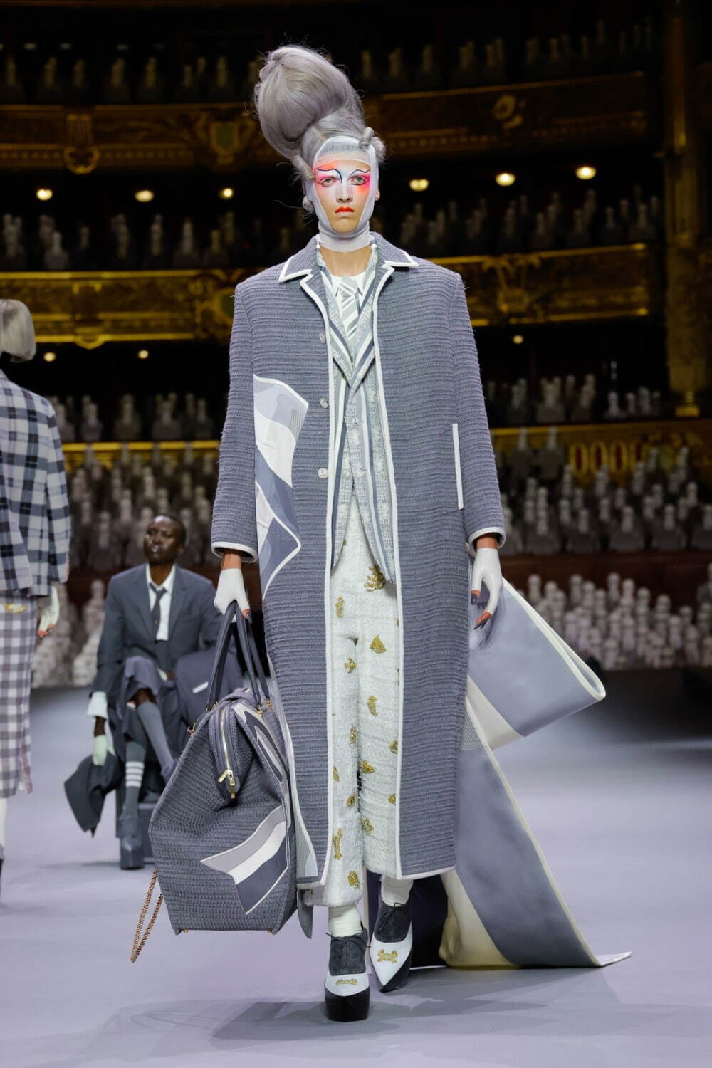 トム ブラウン オートクチュール(THOM BROWNE Haute Couture) 2024年春夏ウィメンズ&メンズコレクション  - 写真48