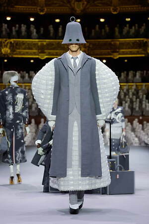 トム ブラウン オートクチュール(THOM BROWNE Haute Couture) 2024年春夏ウィメンズ&メンズコレクション  - 写真7