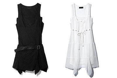 2014年春夏NYコレクション｜ディーゼル ブラック ゴールドの春夏ワンピースは、タフ＆フェミニンがキーワード