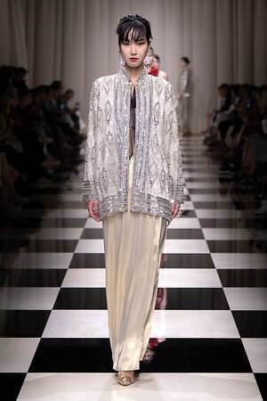 ジョルジオ アルマーニ プリヴェ(GIORGIO ARMANI PRIVÉ) 2023-24年秋冬ウィメンズコレクション  - 写真14