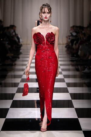 ジョルジオ アルマーニ プリヴェ(GIORGIO ARMANI PRIVÉ) 2023-24年秋冬ウィメンズコレクション  - 写真46