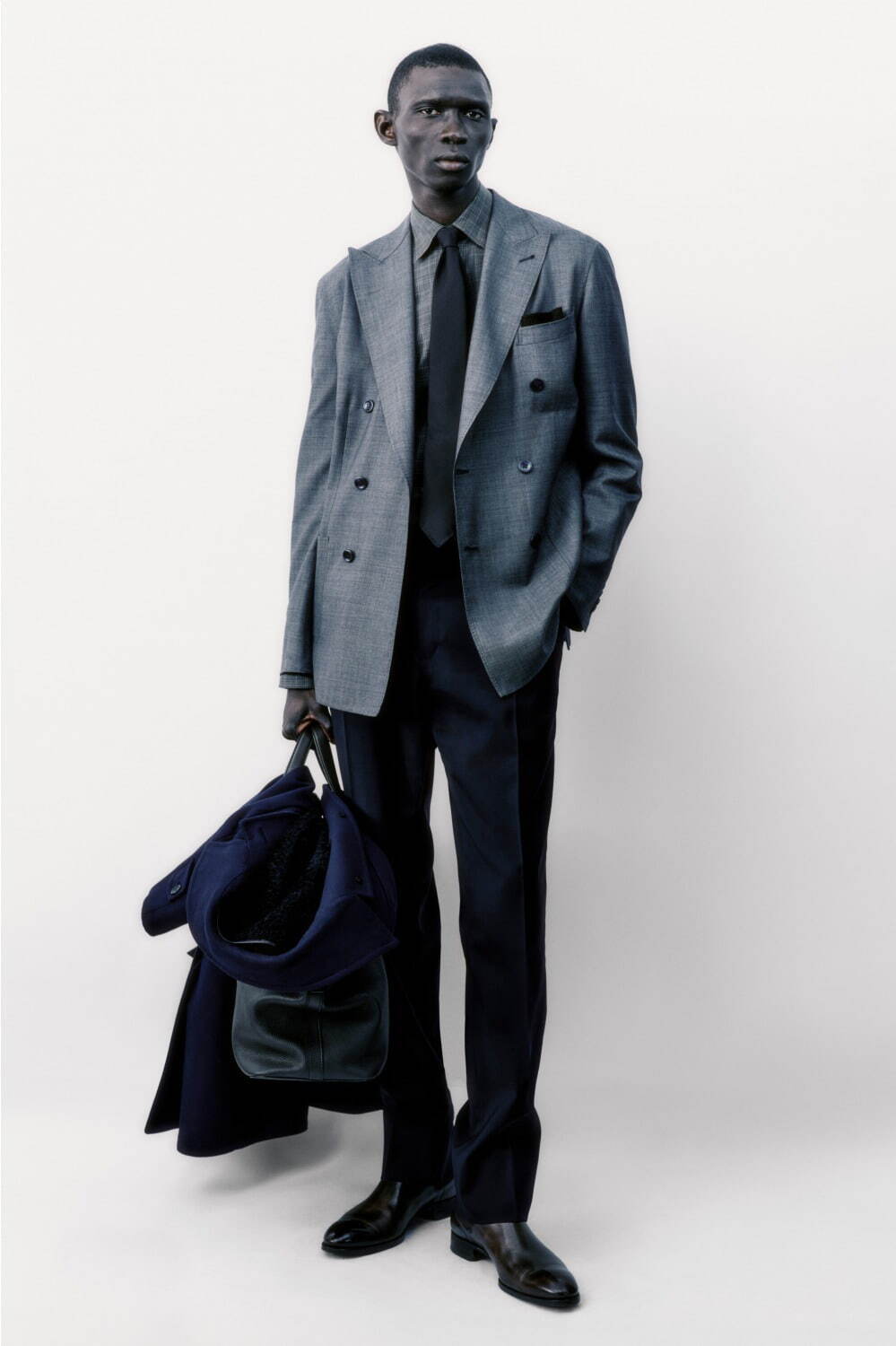 ブリオーニ(Brioni) 2024-25年秋冬メンズコレクション シルエット - 写真11