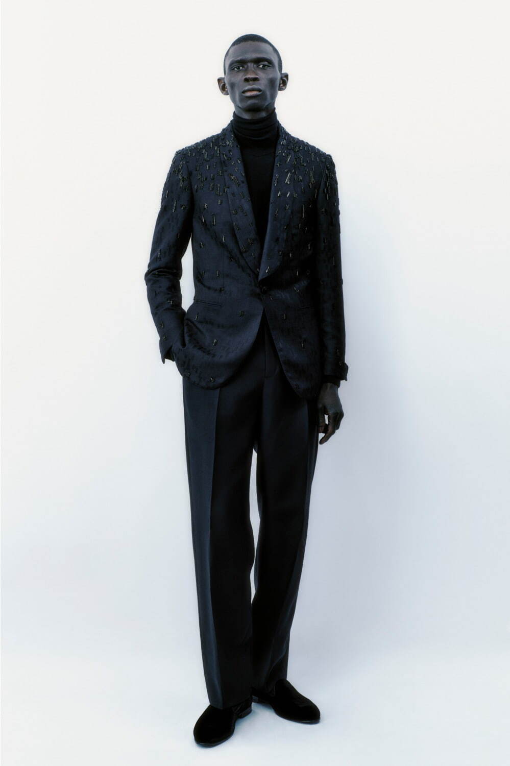 ブリオーニ(Brioni) 2024-25年秋冬メンズコレクション シルエット - 写真19