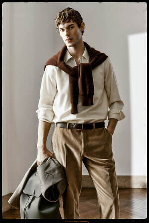 ブリオーニ(Brioni) 2024-25年秋冬メンズコレクション  - 写真27