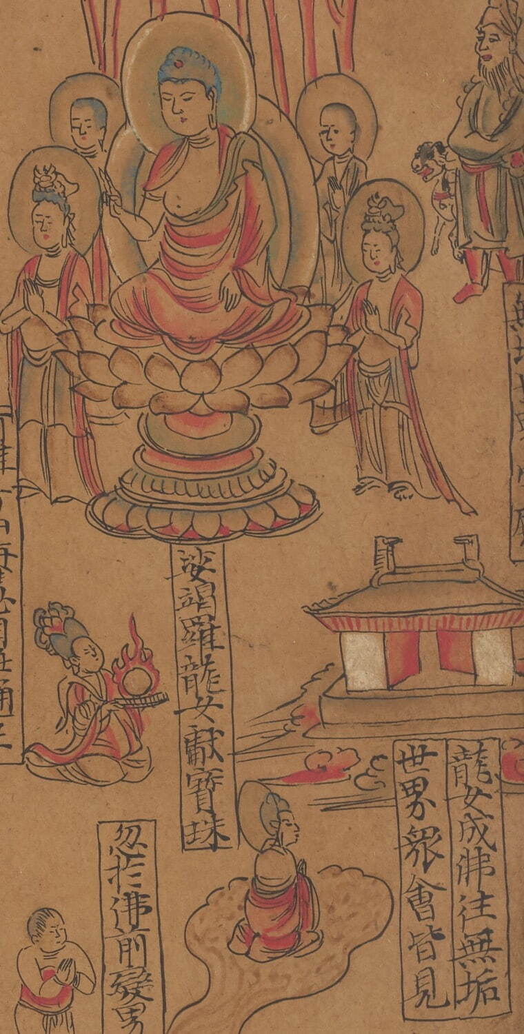 展覧会「あの世の探検」静嘉堂文庫美術館で、《十王図・二使者図