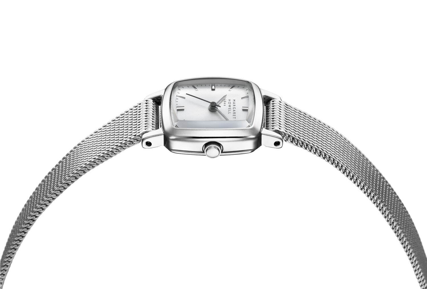 マーガレット・ハウエル アイデアの新作腕時計、スクエアケース ...