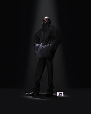 バレンシアガ クチュール(BALENCIAGA Couture ) 2023-24年秋冬ウィメンズ&メンズコレクション  - 写真39