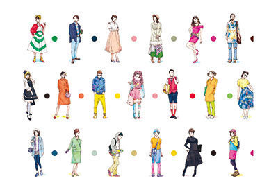 トレンド｜戦後70年間のトレンドを振り返る - 書籍「日本のファッションカラー100」