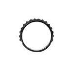 ヨウジヤマモト バイ リーフェ新作ジュエリー、黒い石を連ねたネックレス＆ハヤブサの足バングル｜写真7