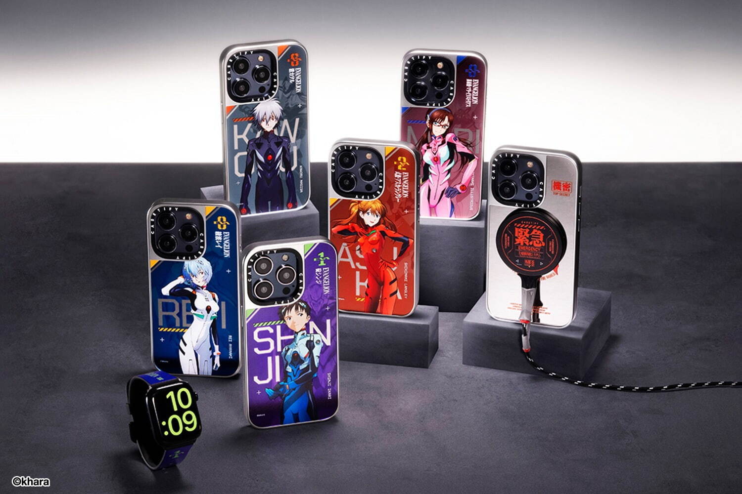 エヴァ EVANGELION ケースティファイ AirPods ケース-