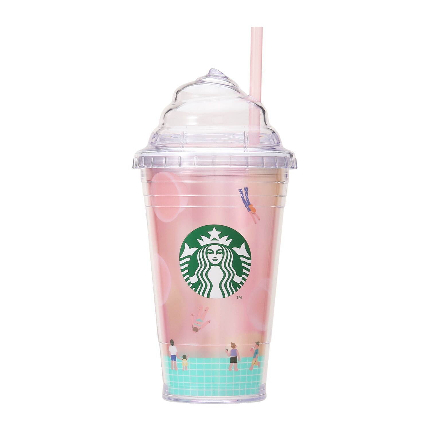 ホイップリッドコールドカップタンブラーピーチフルパラダイス473ml 2,300円